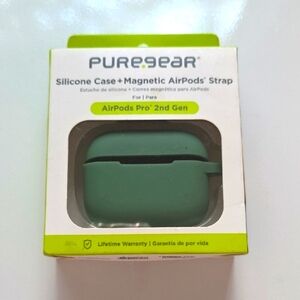 Green Silicone Case for AirPods Pro 2nd Gen